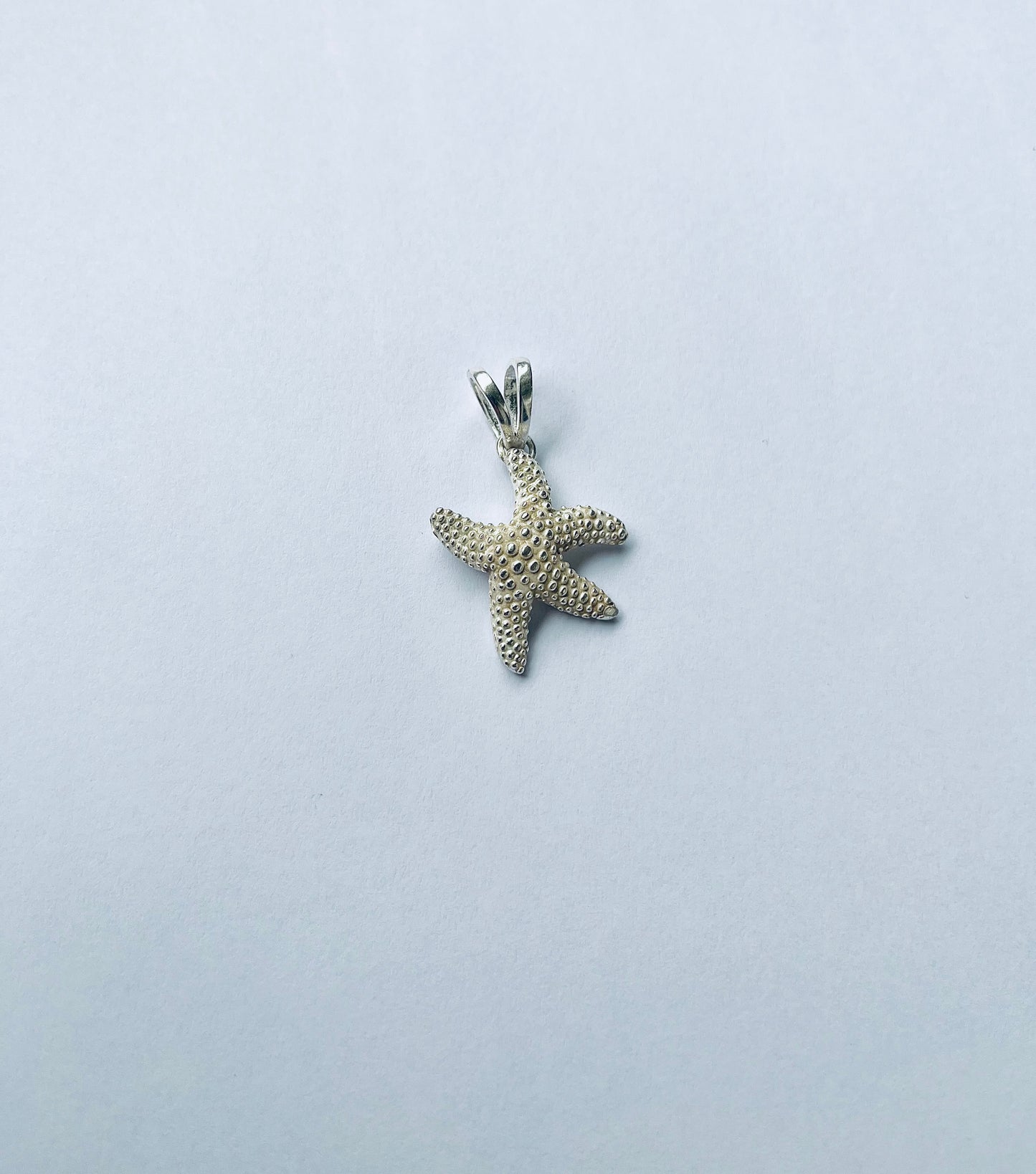 Starfish pendant silver